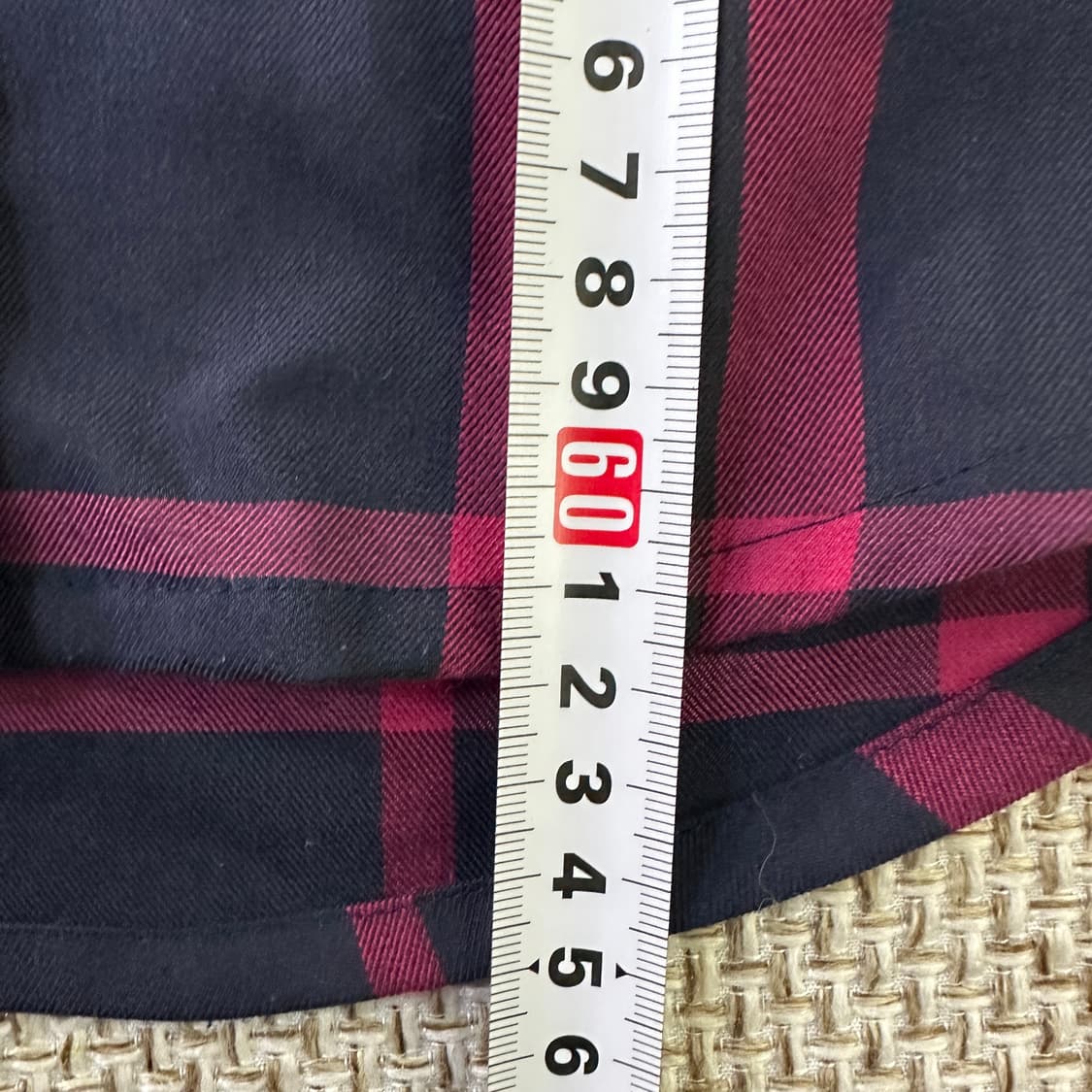 M 노스페이스 체크 패턴 긴팔 셔츠 0420D 상품이미지6