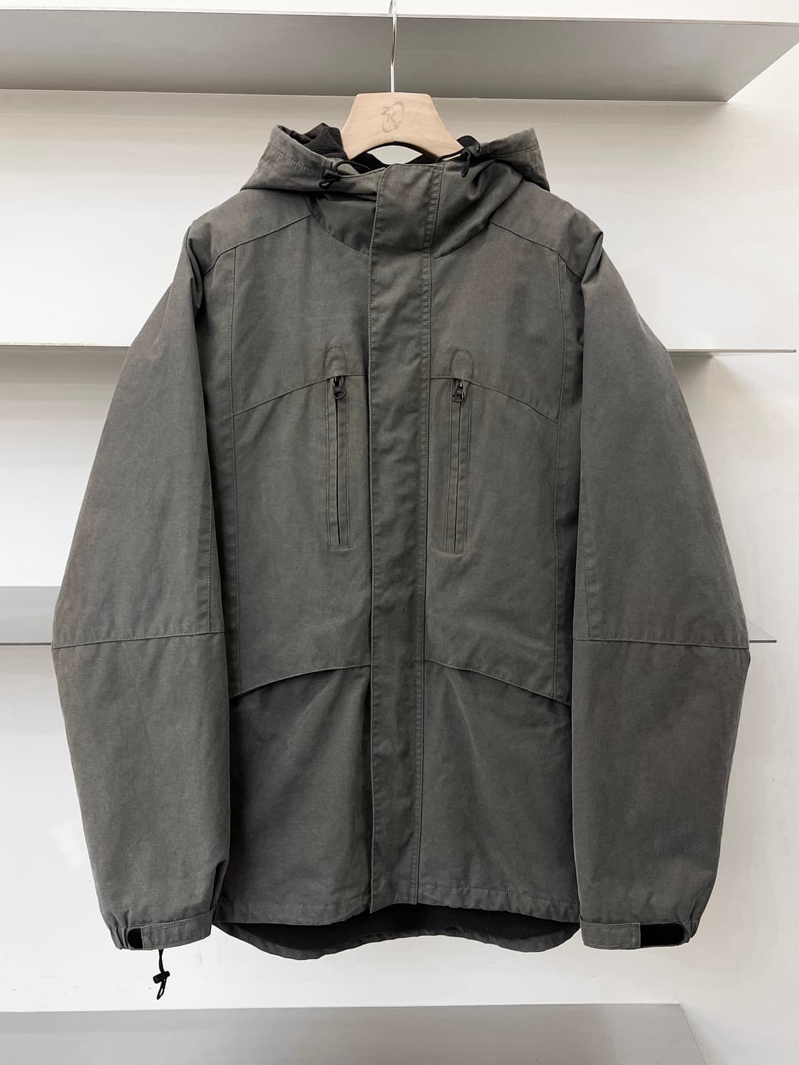 아르마니 익스체인지 플리스 라인 후디드 파카  상품이미지1