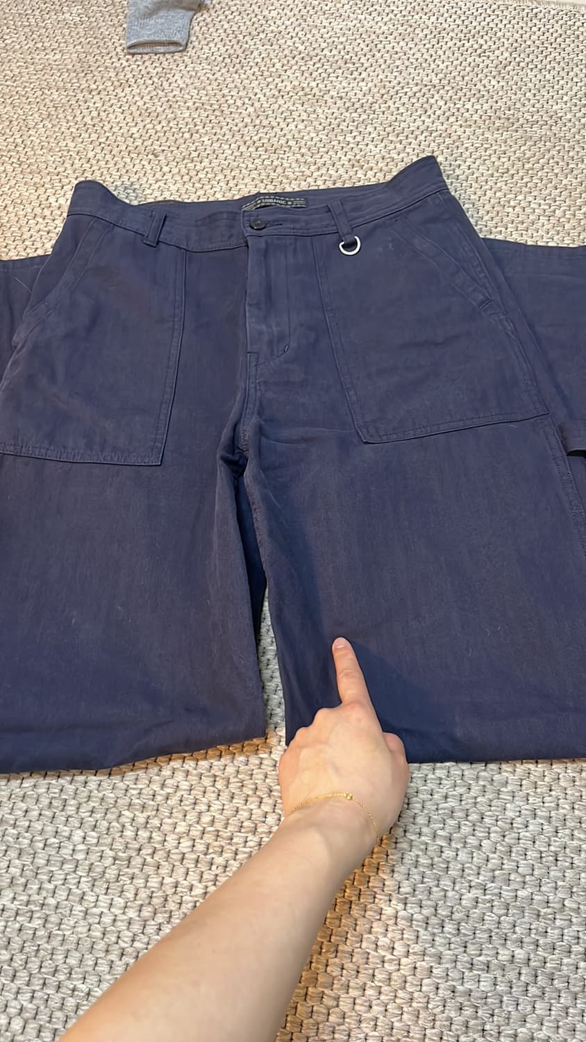 얼바닉 유틸리티팬츠 네이비M 상품이미지5