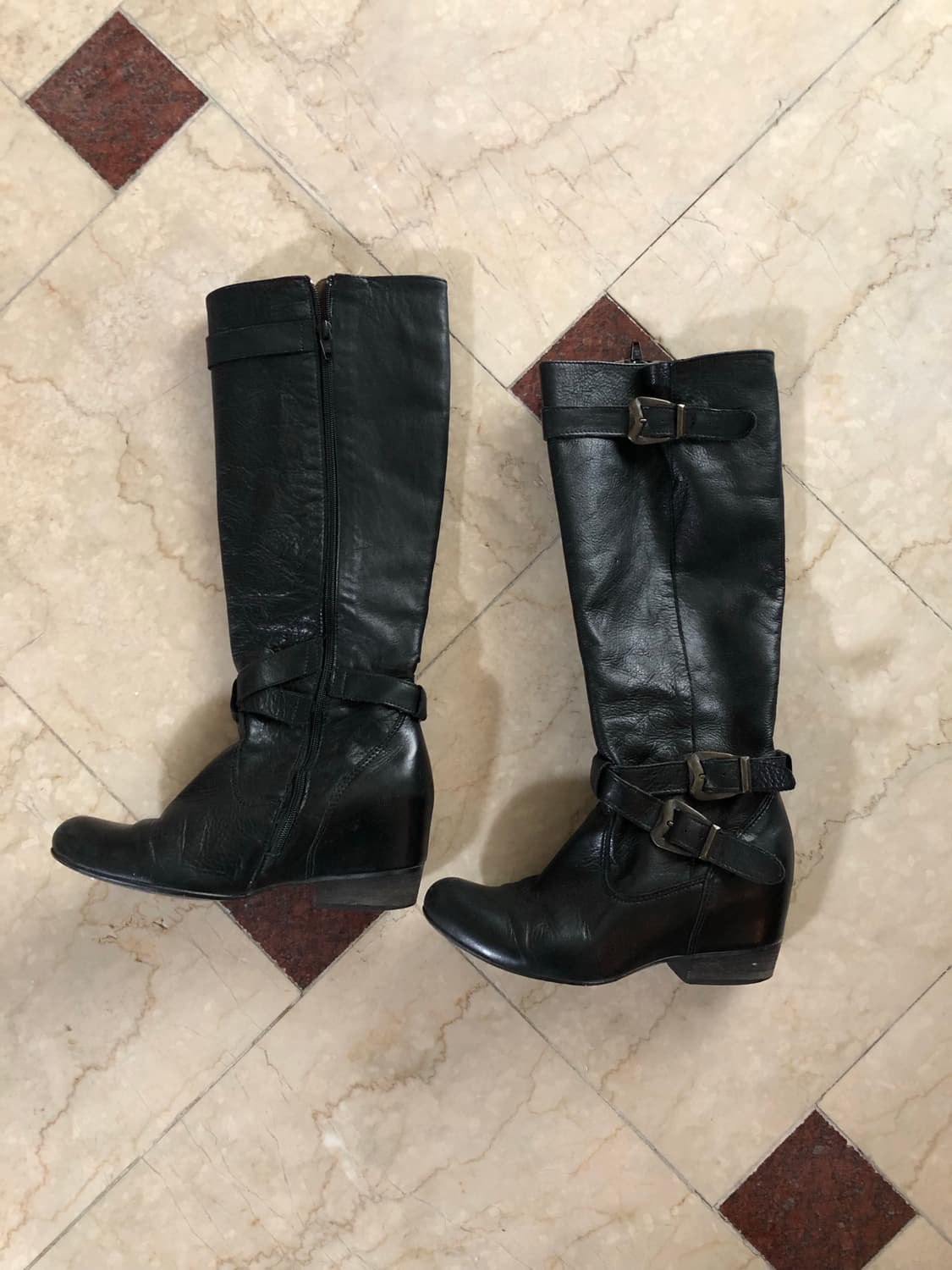 [직수입] 빈티지 레더 부츠  상품이미지9