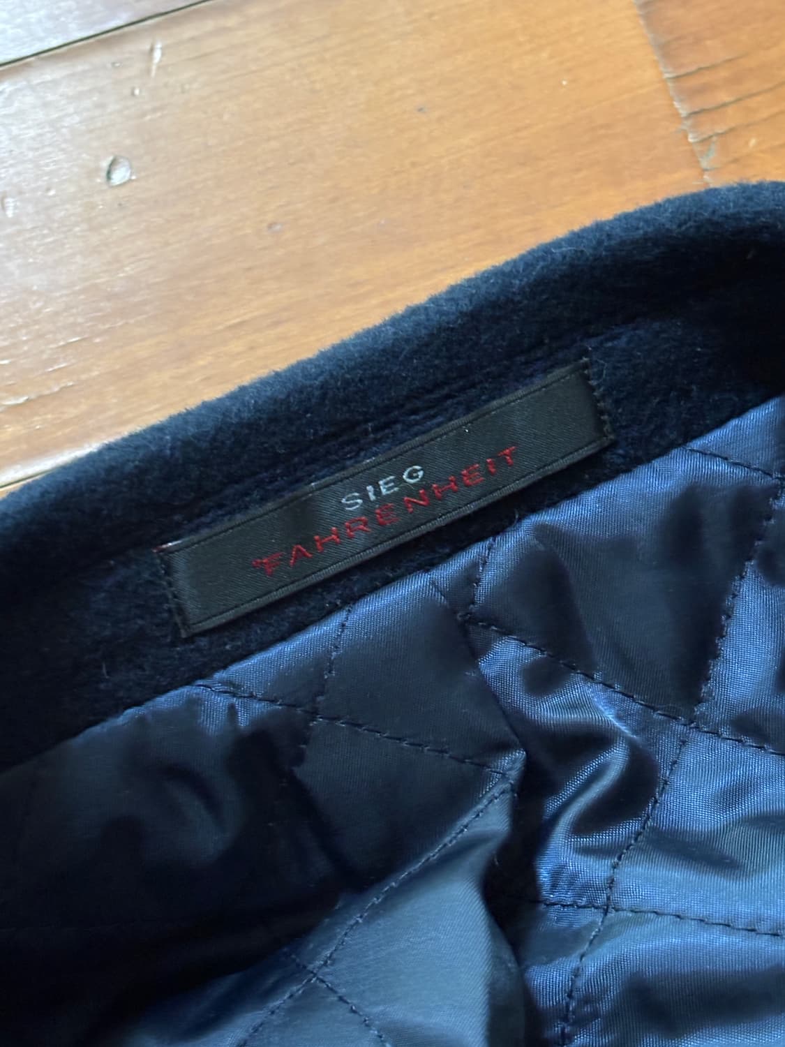 캐시미어 지크 코트 상품이미지2