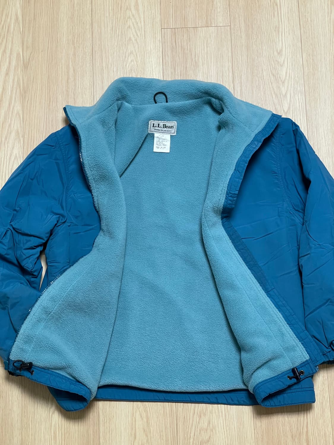 90s 엘엘빈 웜업자켓 XL made usa 상품이미지8