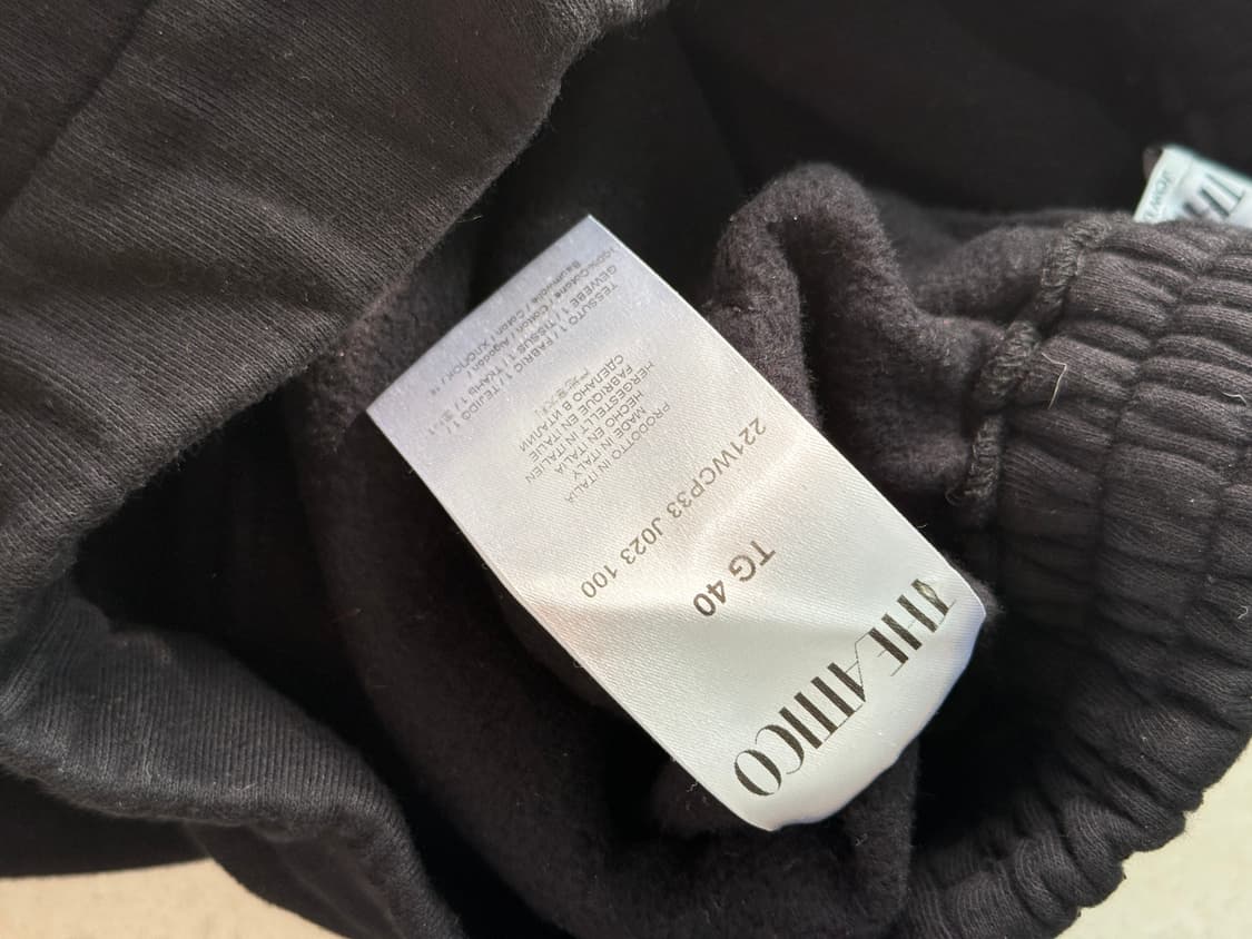 더아티코 스웻팬츠 블랙  상품이미지3