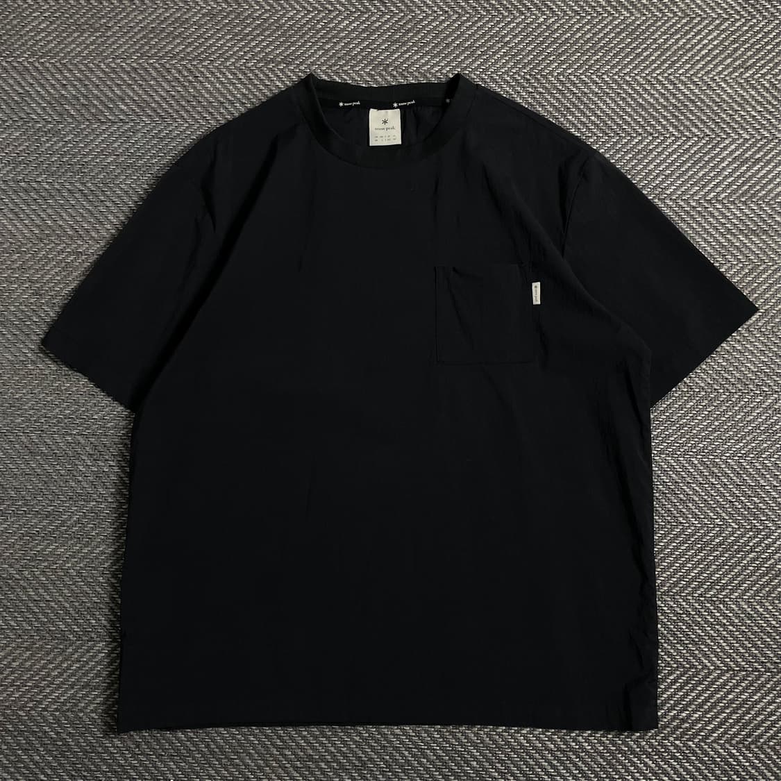 스노우피크 루트 포켓 우븐 반팔 티셔츠 y 4480 상품이미지2