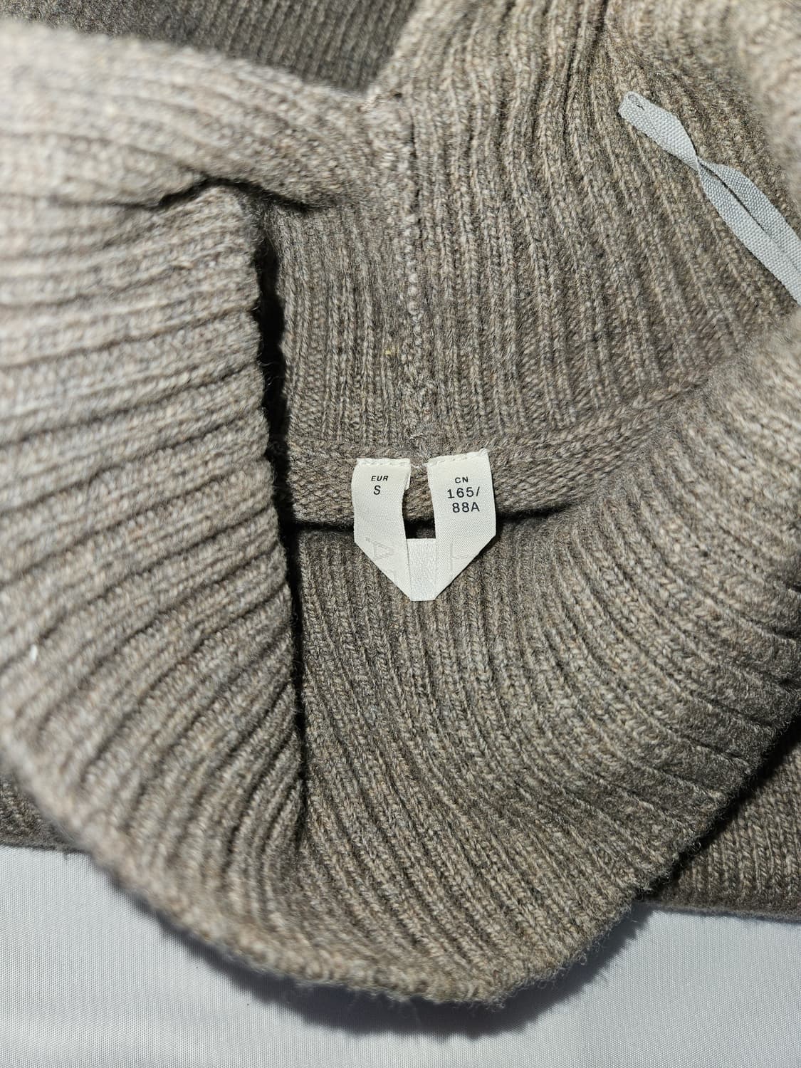 Arket 아르켓 하이넥 울 스웨터 니트 S 상품이미지4