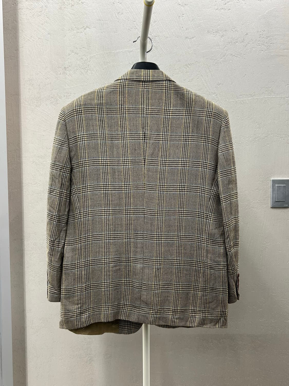 GIVENCHY MONSIEUR 지방시 체크 패턴 남성 자켓 상품이미지3