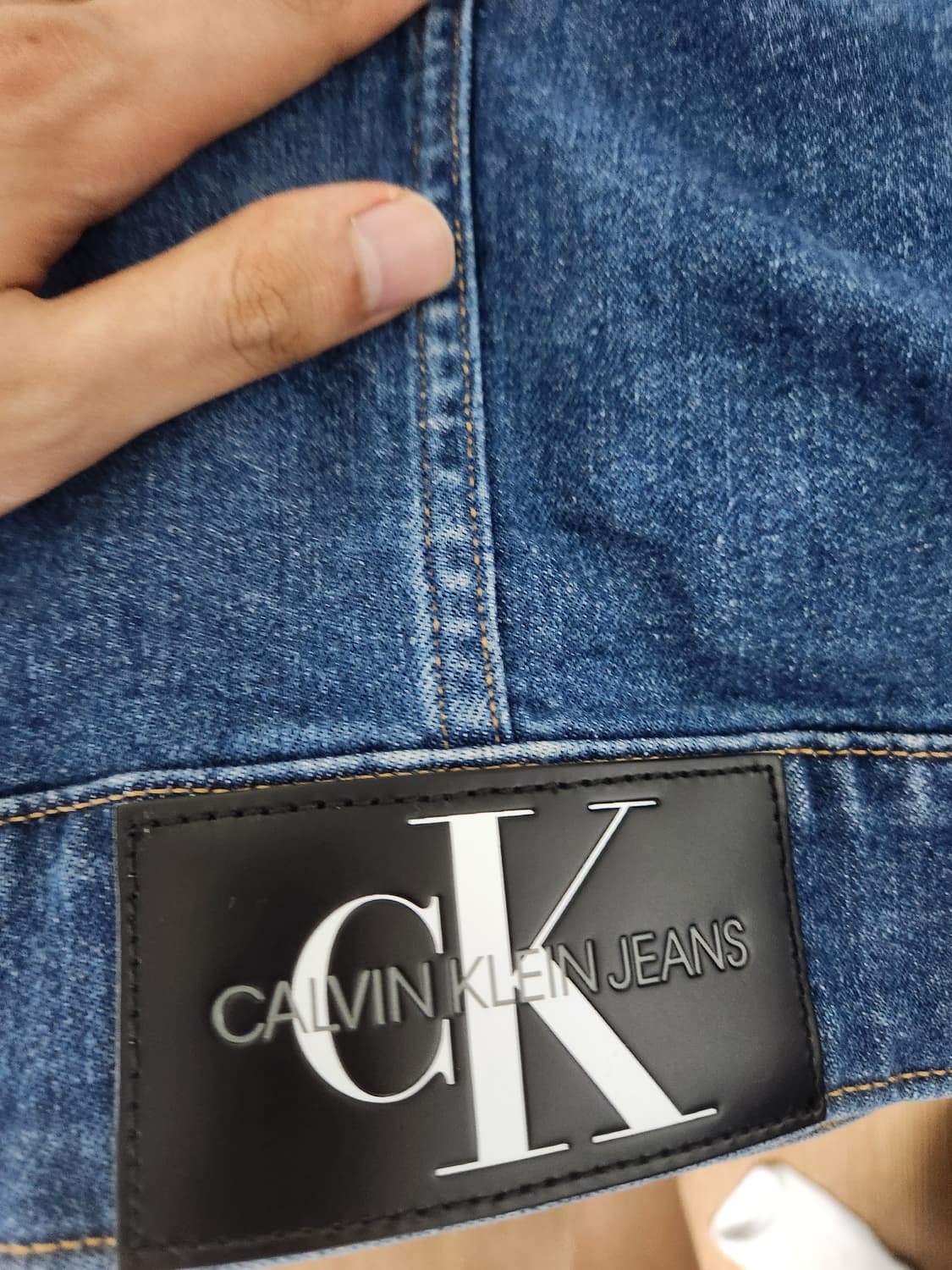 캘빈클라인 청자켓 데님자켓 빈티지 상품이미지4