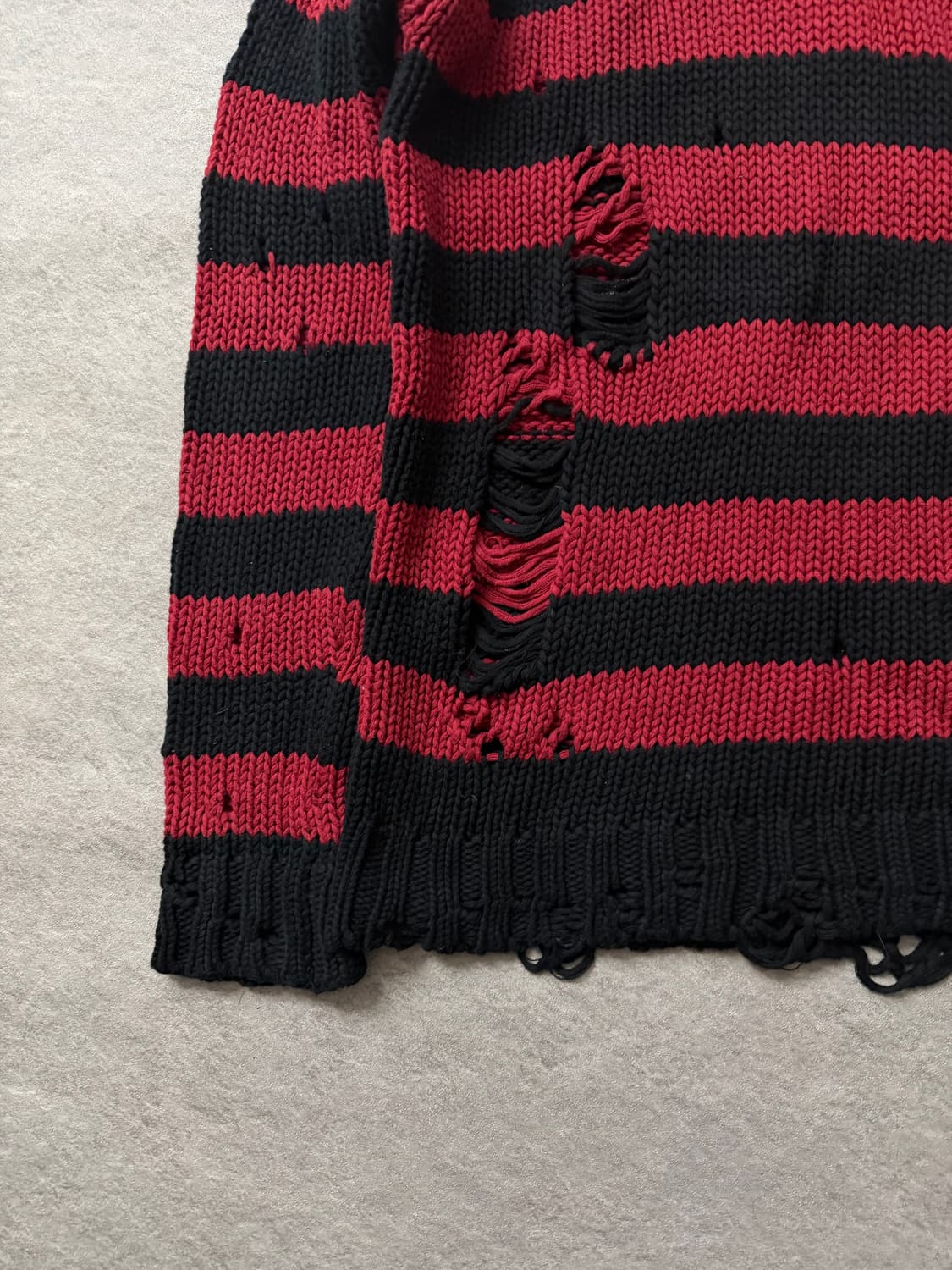 R13 알써틴 디스트로이드 니트 상품이미지6