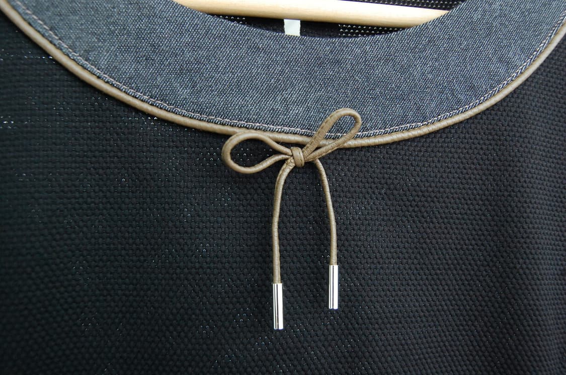 Courreges leather ribbon top 상품이미지1