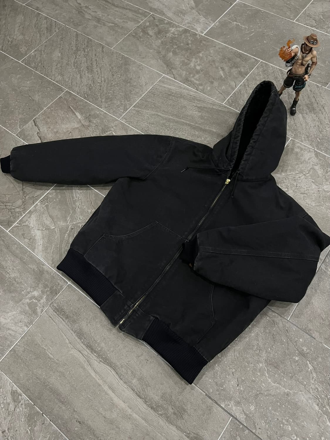 (XL) 칼하트 덕 액티브 후드자켓 J130 BLK 블랙 상품이미지8