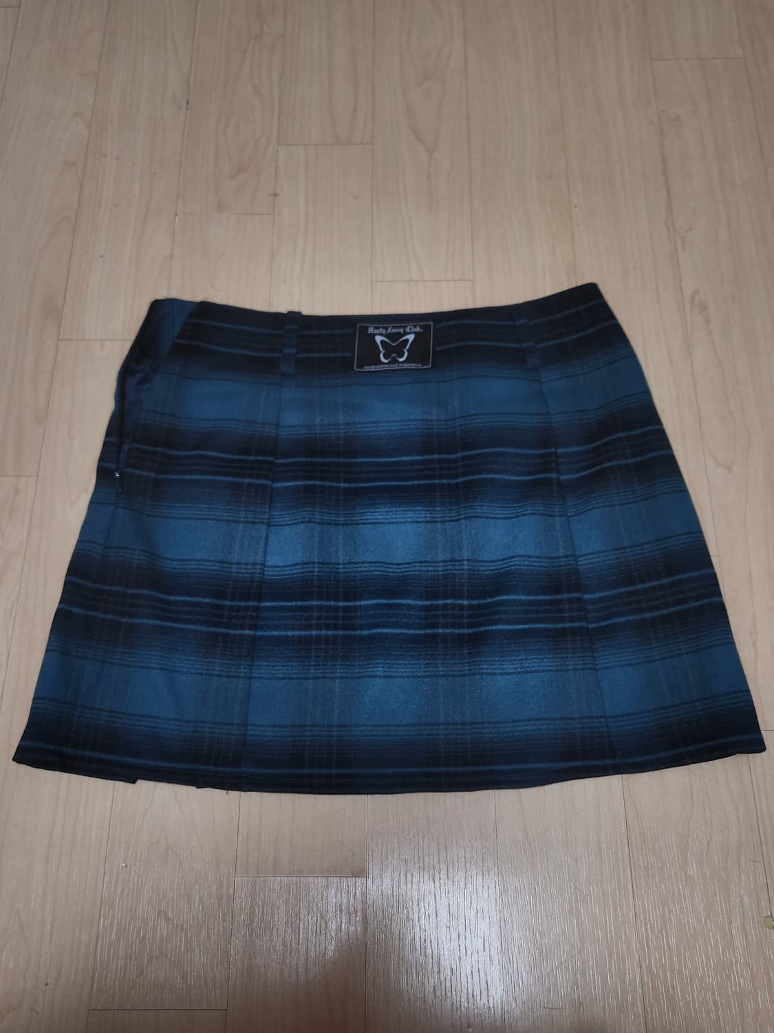 팬시클럽 체크 스커트 상품이미지3