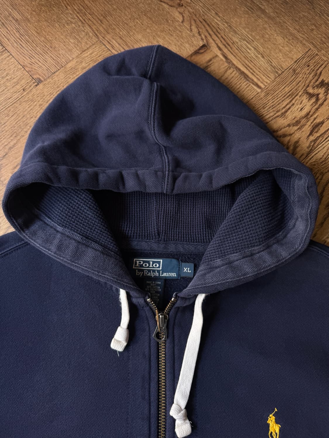 [XL]폴로 랄프로렌 네이비 써멀 후드집업 상품이미지2