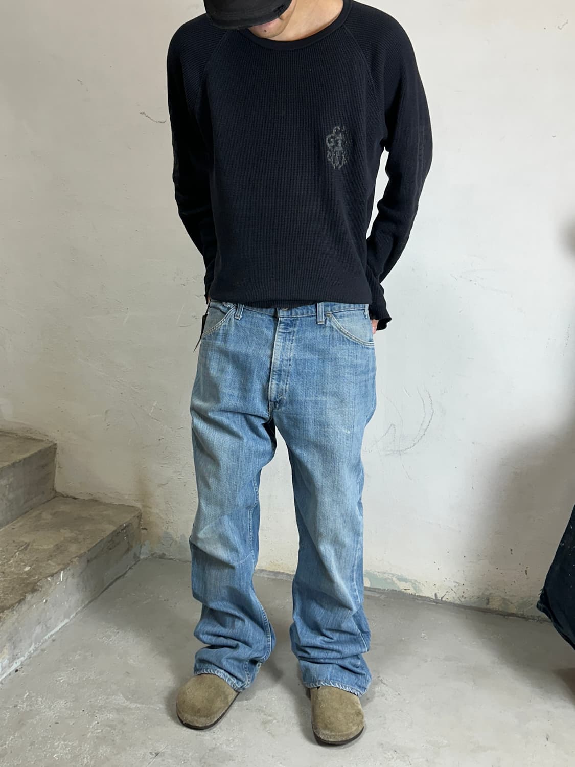 70's USA Made 빈티지 리바이스 646 벨바텀 부츠컷 오렌지탭 상품이미지10