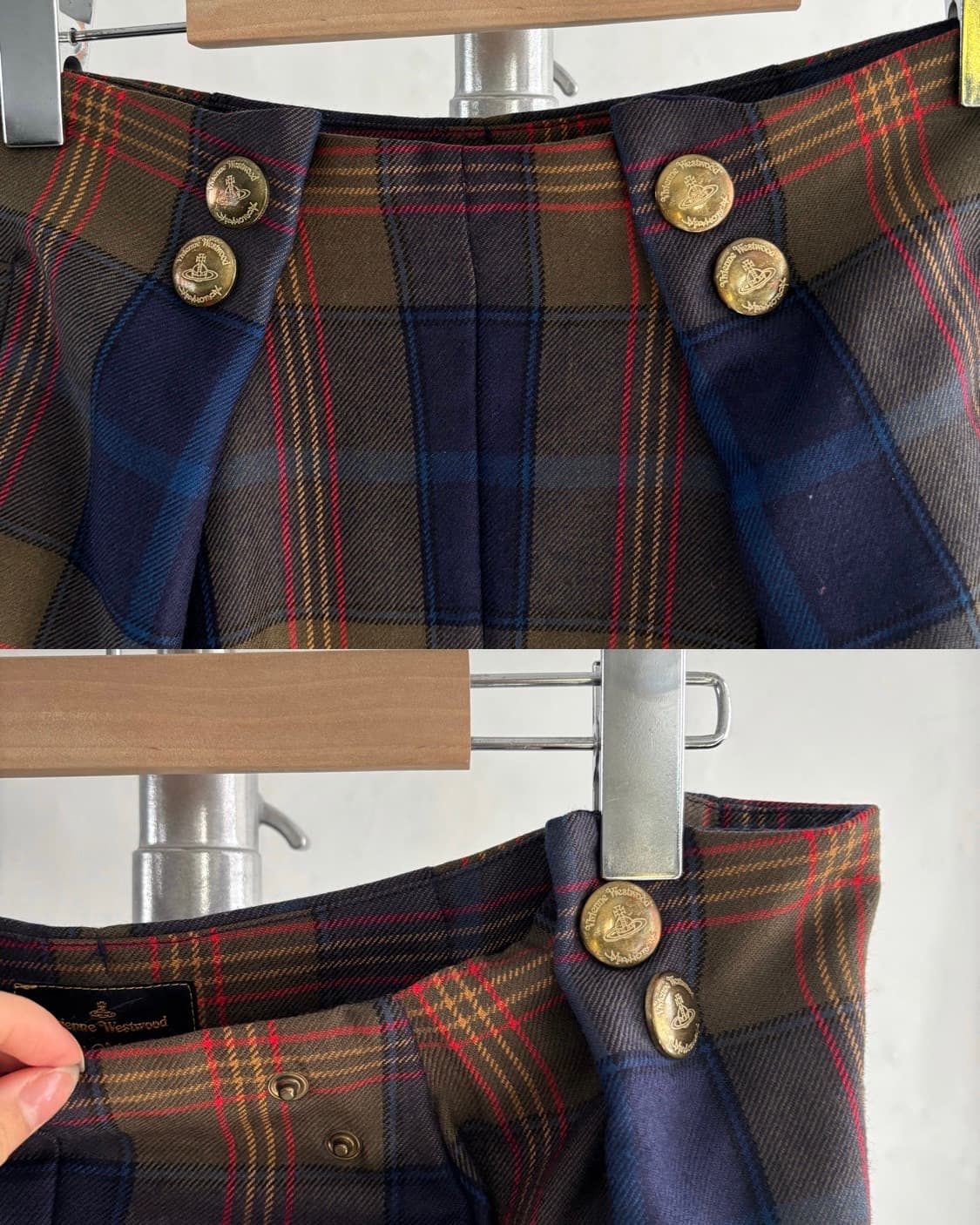 Vivienne Westwood 비비안웨스트우드 멀티 체크 위자드 팬츠  상품이미지9