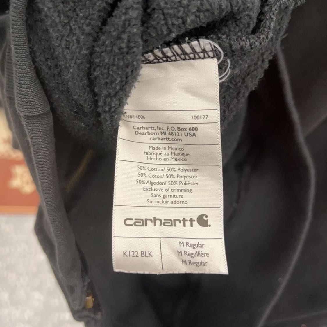 칼하트 디어본 모던캐주얼  약기모 후드집업 M C08582 상품이미지6