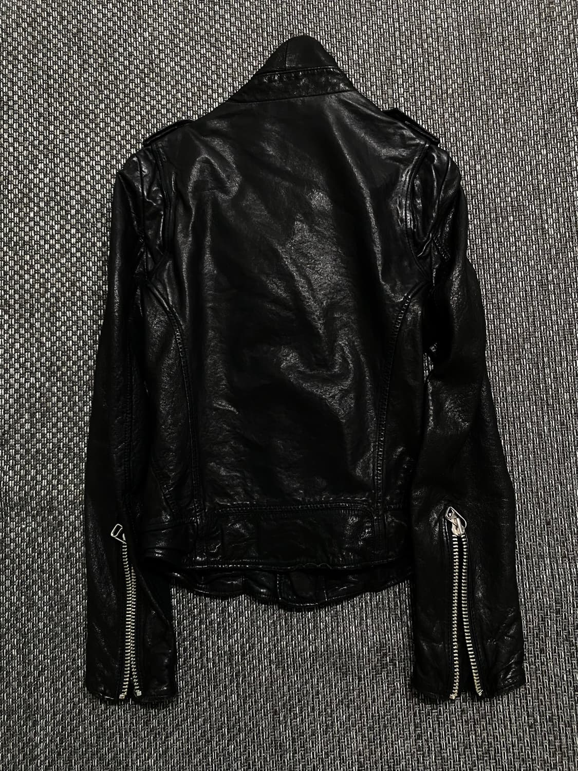 [Another Mac]Sheep Skin Chic Crop Leathe 상품이미지7