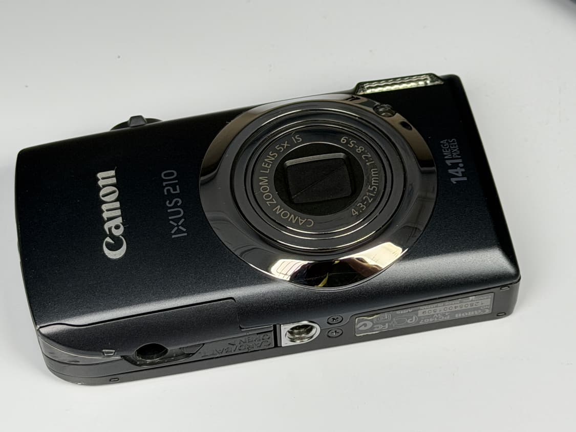 캐논 IXUS 익서스 210 IS 블랙 빈티지 레트로 감성 카메라 상품이미지2