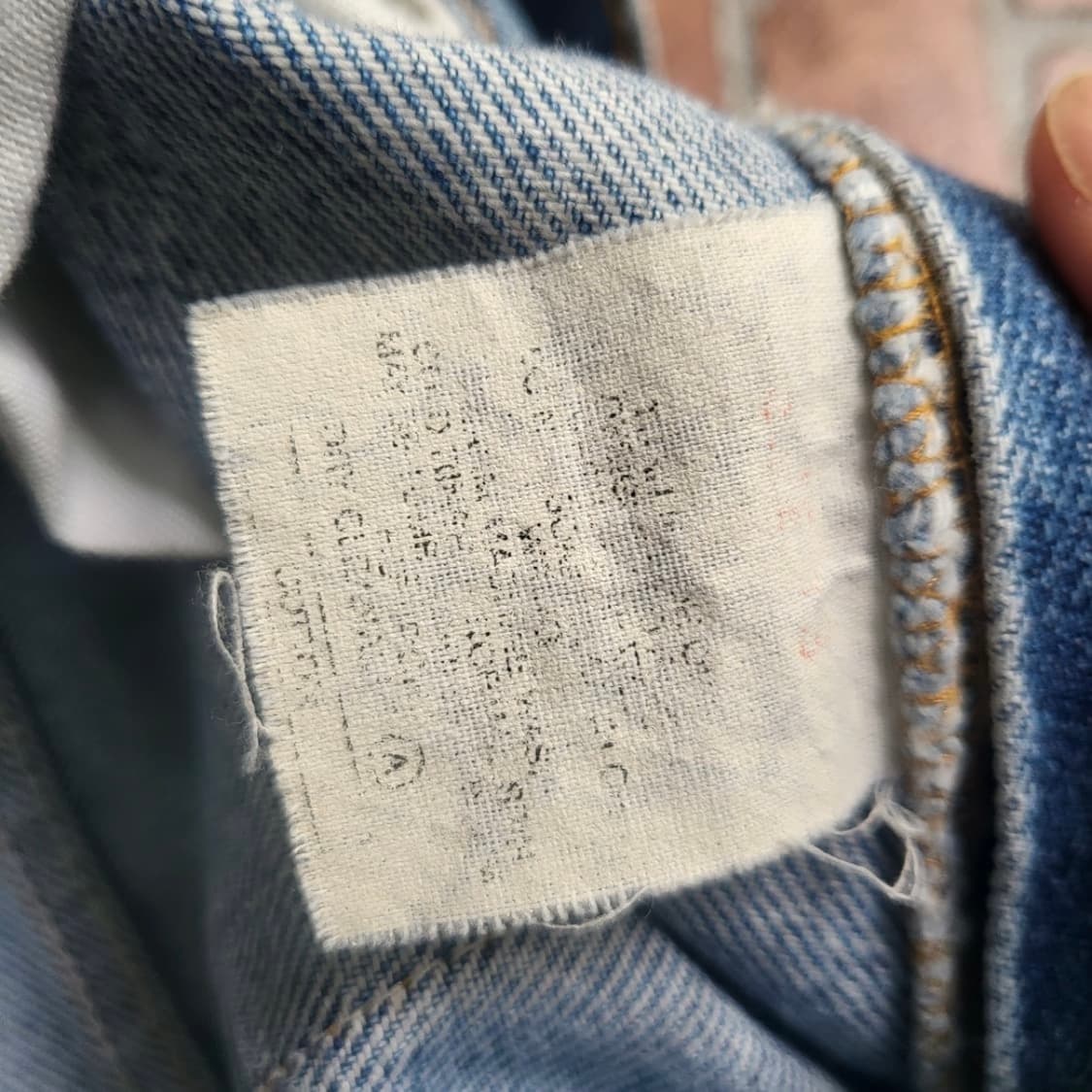 90s 리바이스 550 데님 팬츠 상품이미지7