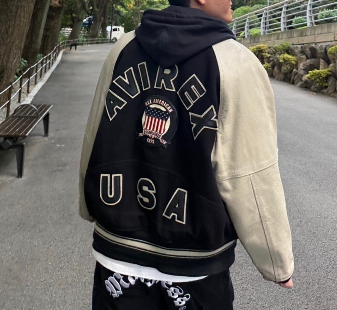 Vintage Arvirex wool varsity 상품이미지1