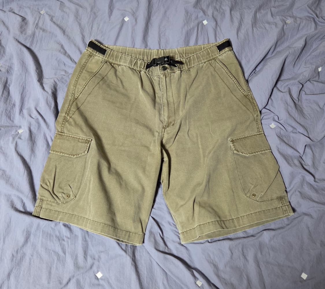 반스 밴딩 쇼츠 빈티지 카키 L 상품이미지1