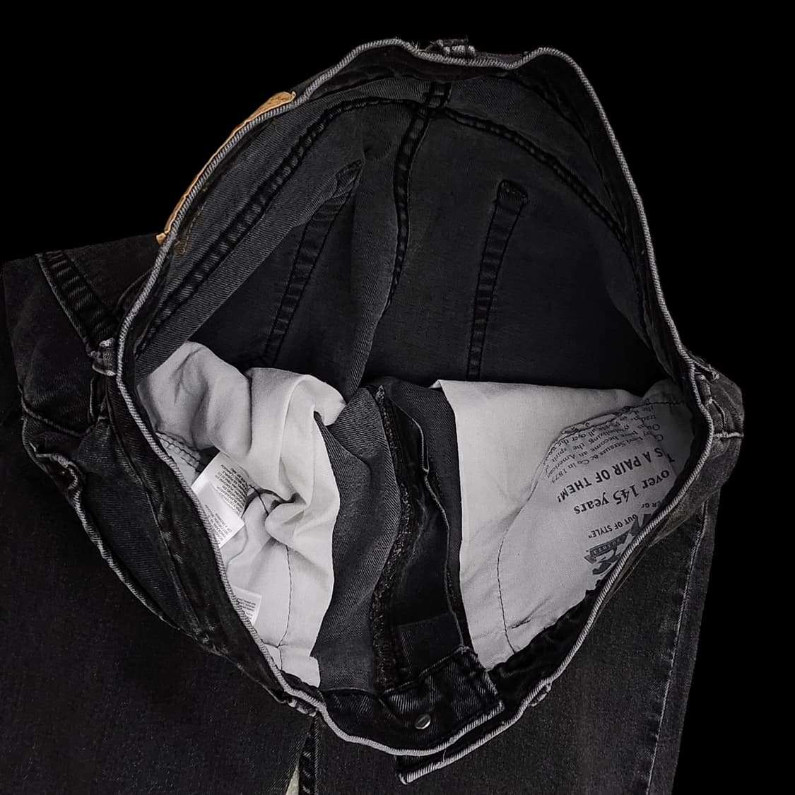 리바이스 빈티지 흑청 데님팬츠 상품이미지7