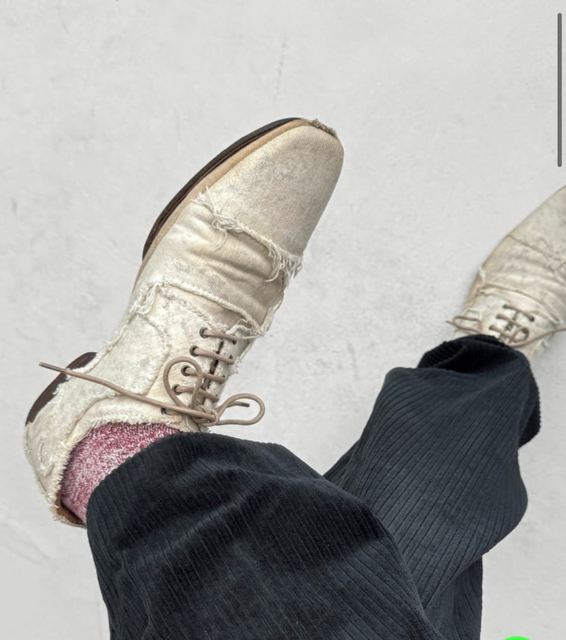 Dolce & Gabanna Distressed Canvas Oxford 상품이미지2