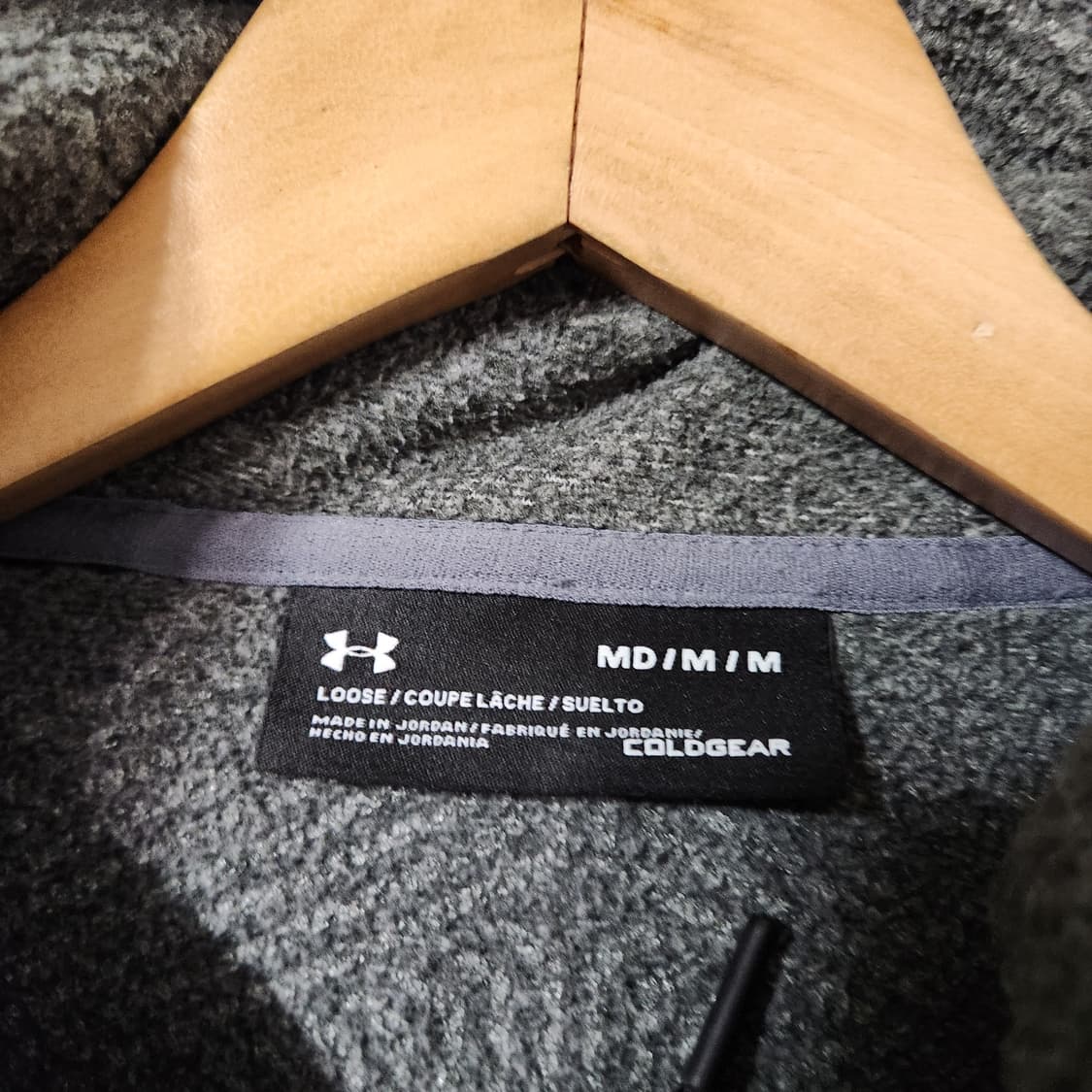 H583 [M] 언더아머 후드 점퍼
 상품이미지3