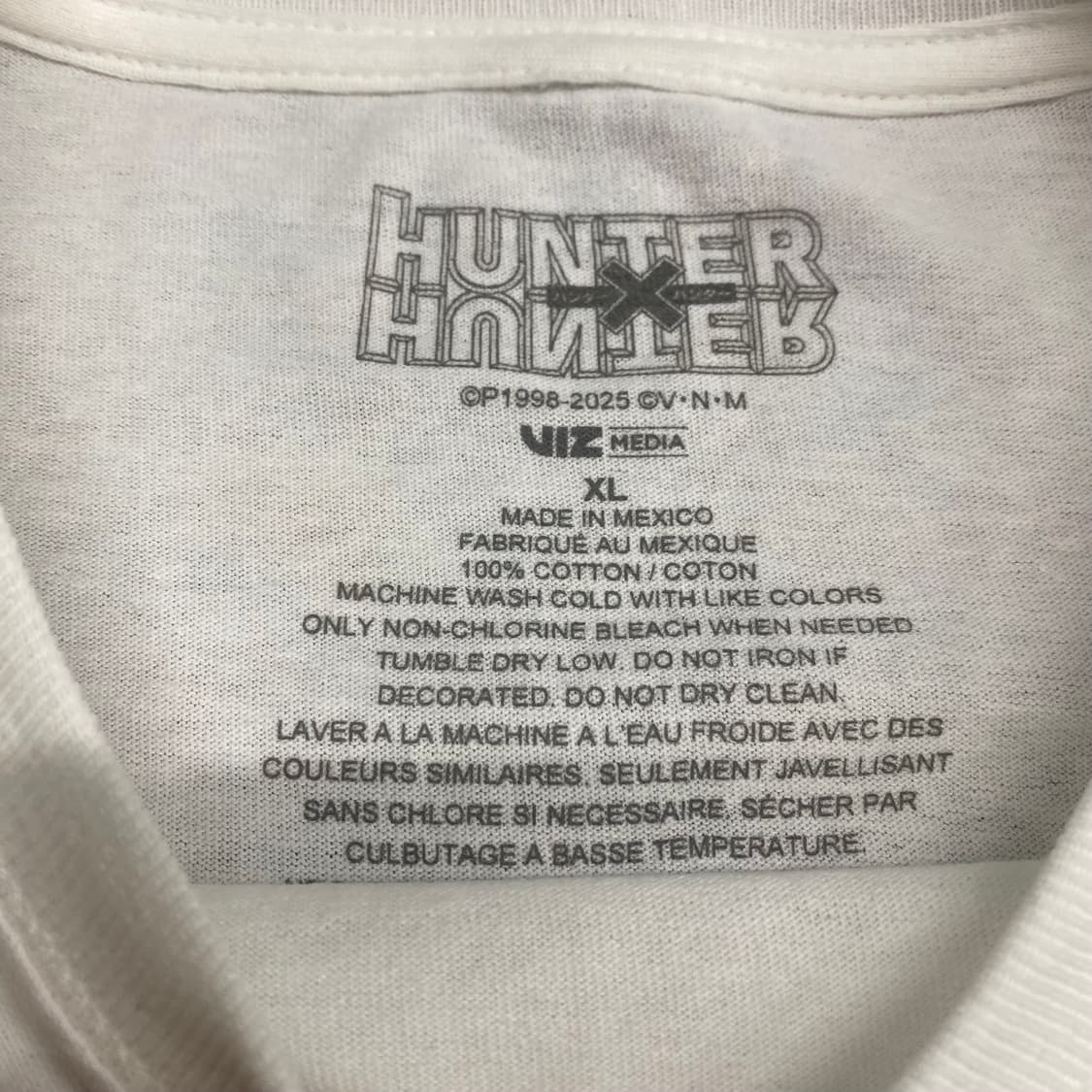 헌터x헌터 오피셜 애니메이션 티셔츠 상품이미지3