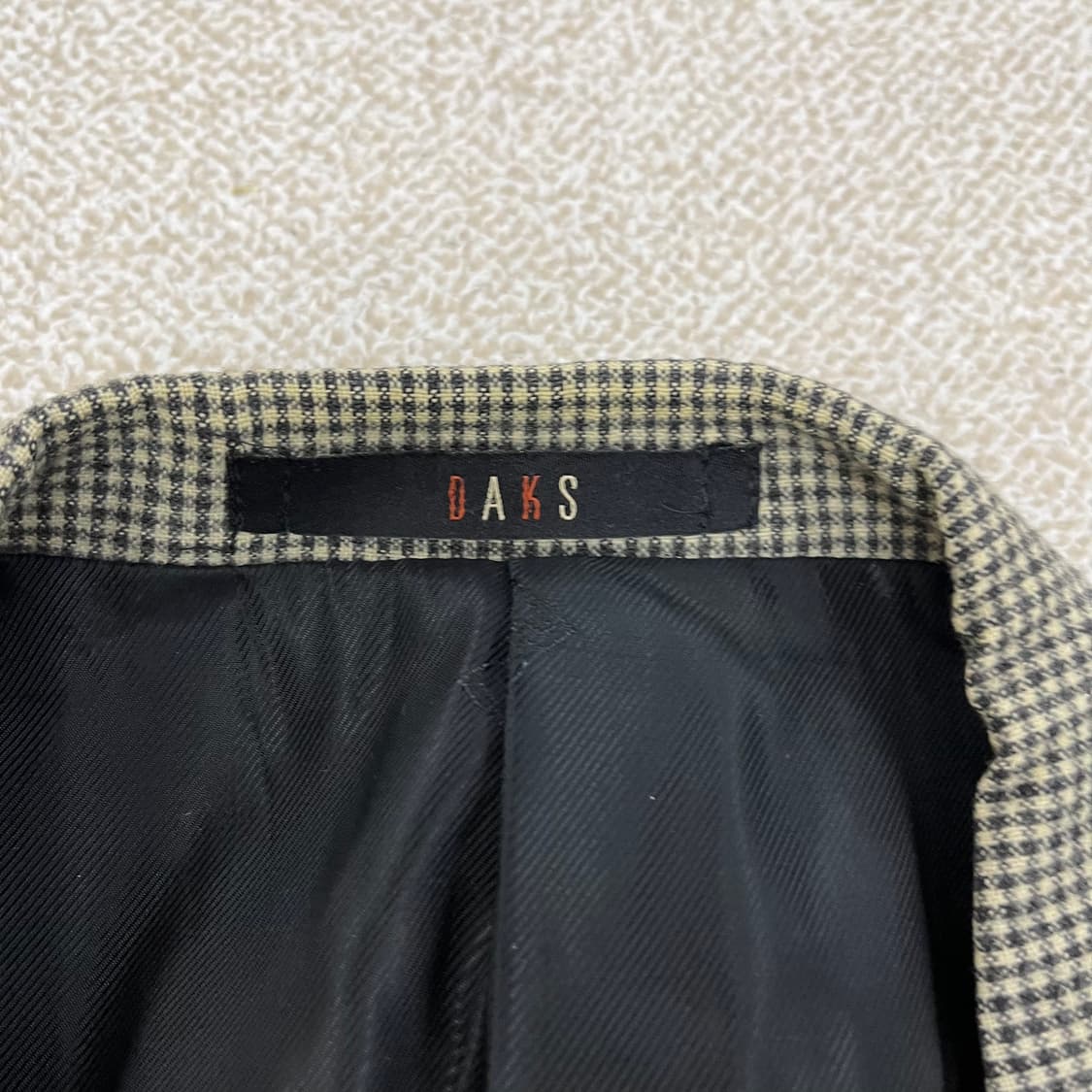 [105] 닥스 빈티지 하운드투스 체크 블레이져 자켓 1219M2 상품이미지2