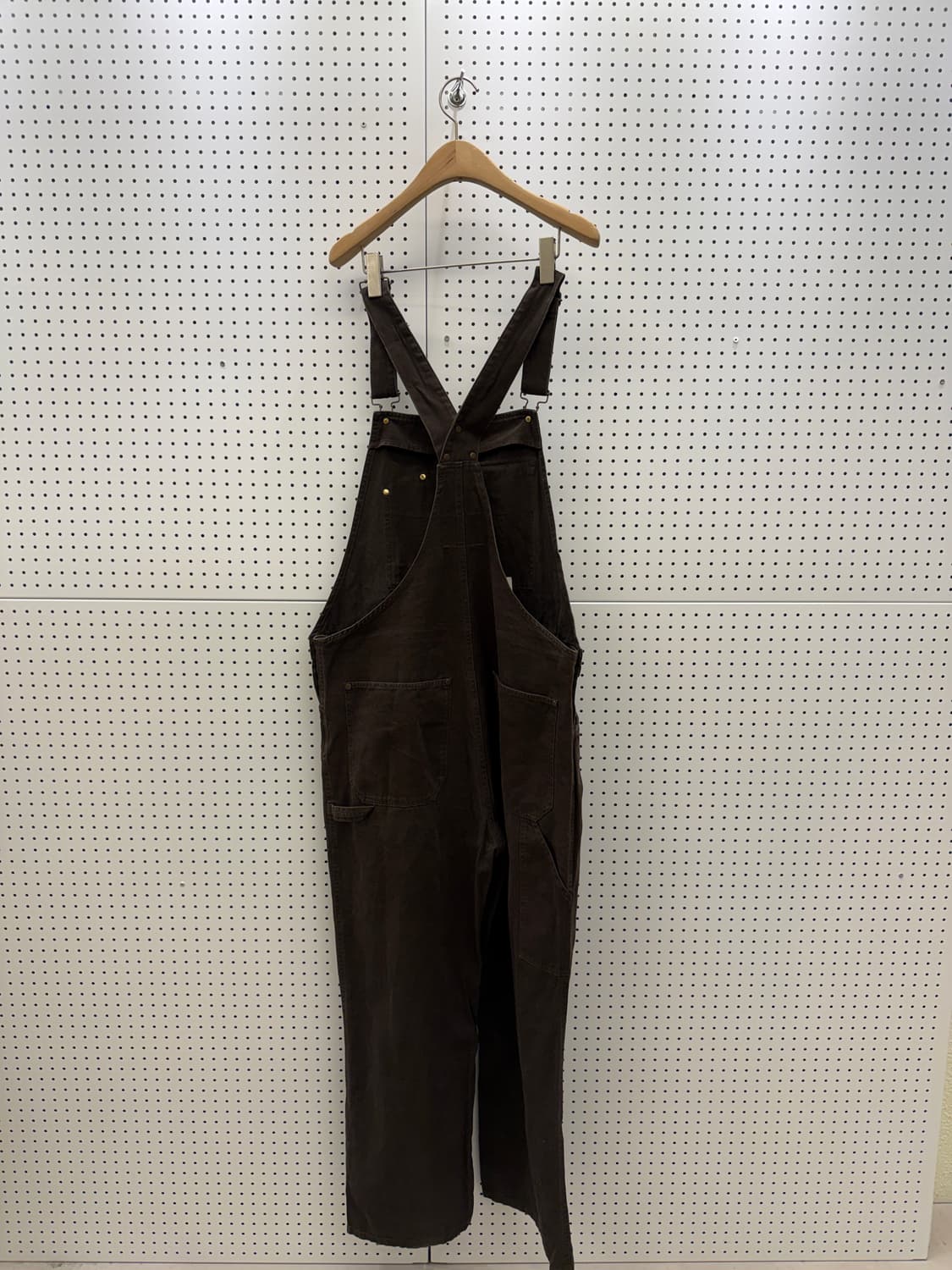 벤데이비스 브라운 워크 오버롤 멜빵바지 U1128 상품이미지4