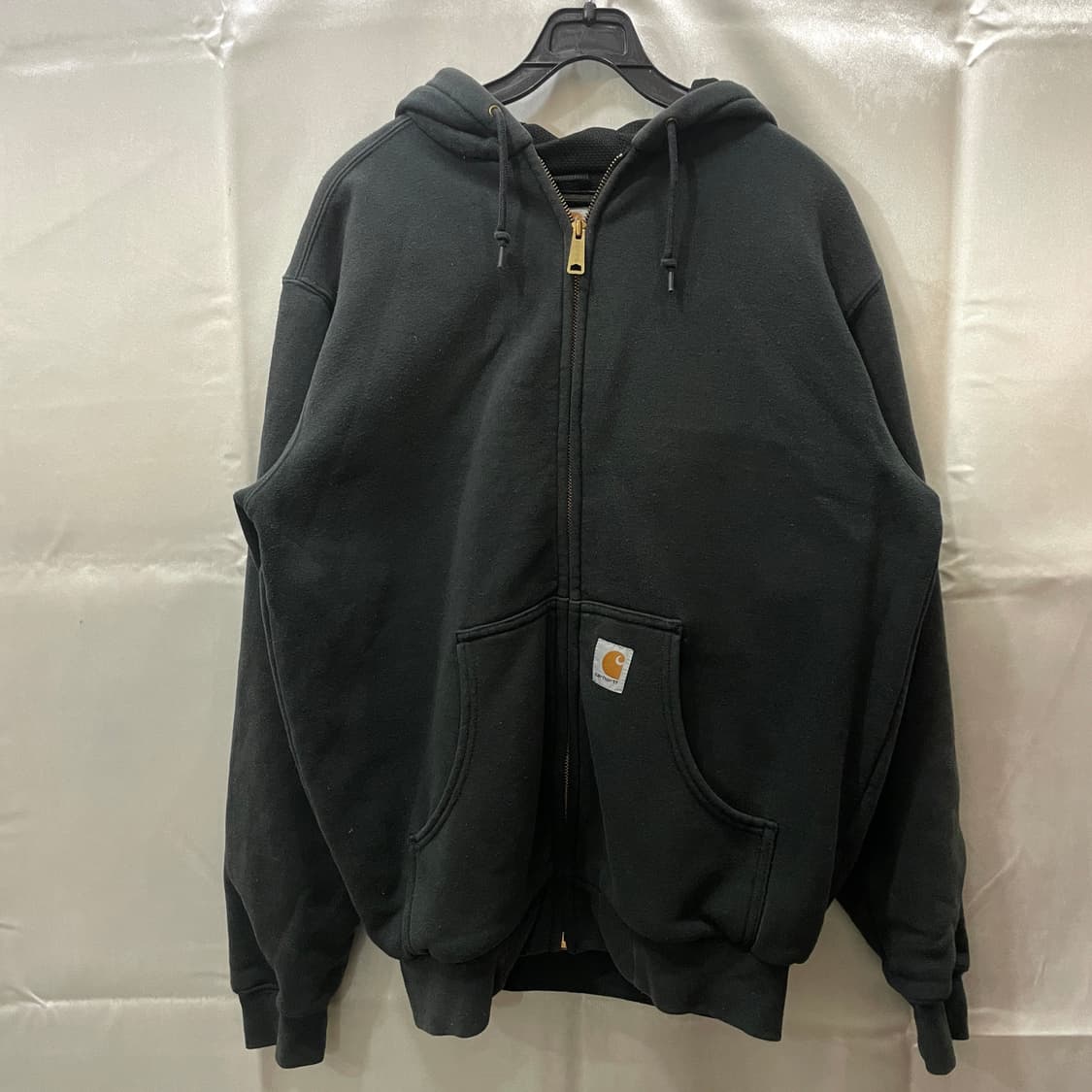 칼하트 그레이 써멀 후드 집업 상품이미지3