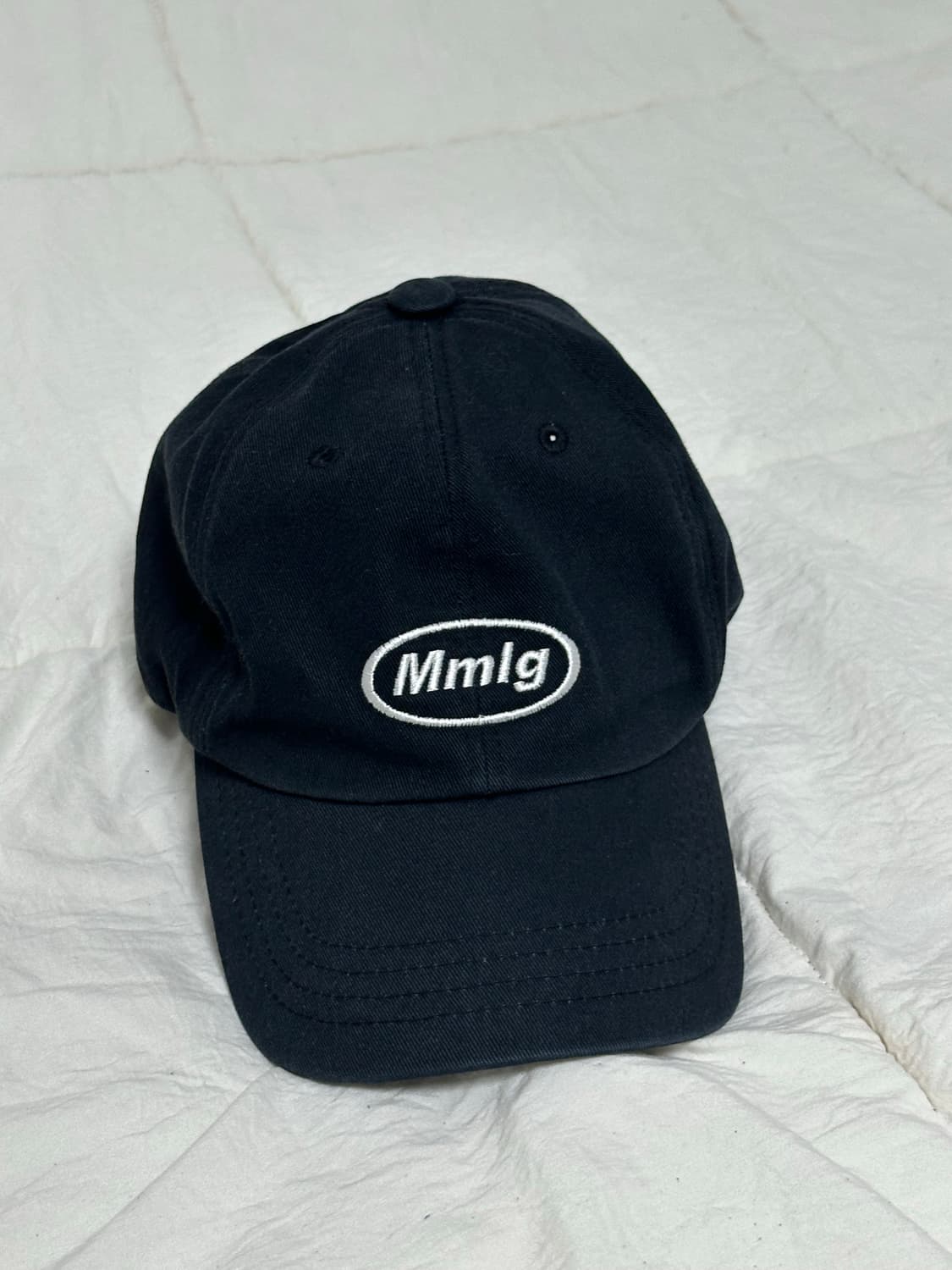 mmlg 블랙 볼캡 상품이미지2