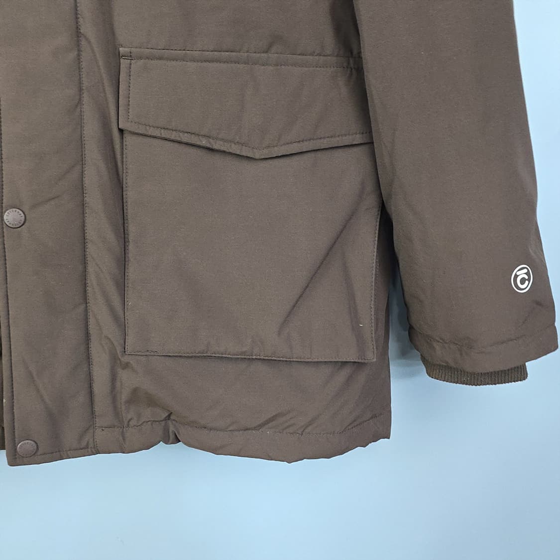 커버낫 덕다운 패딩 브라운 100 상품이미지3