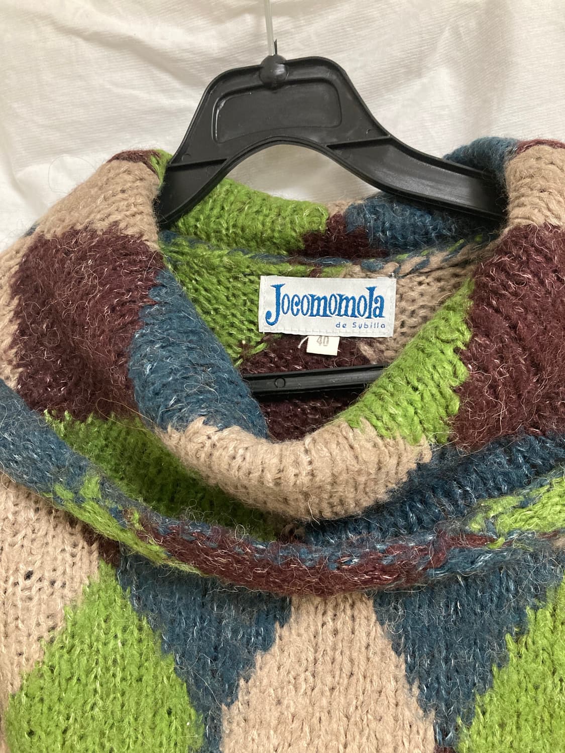 vintage check knit 상품이미지6