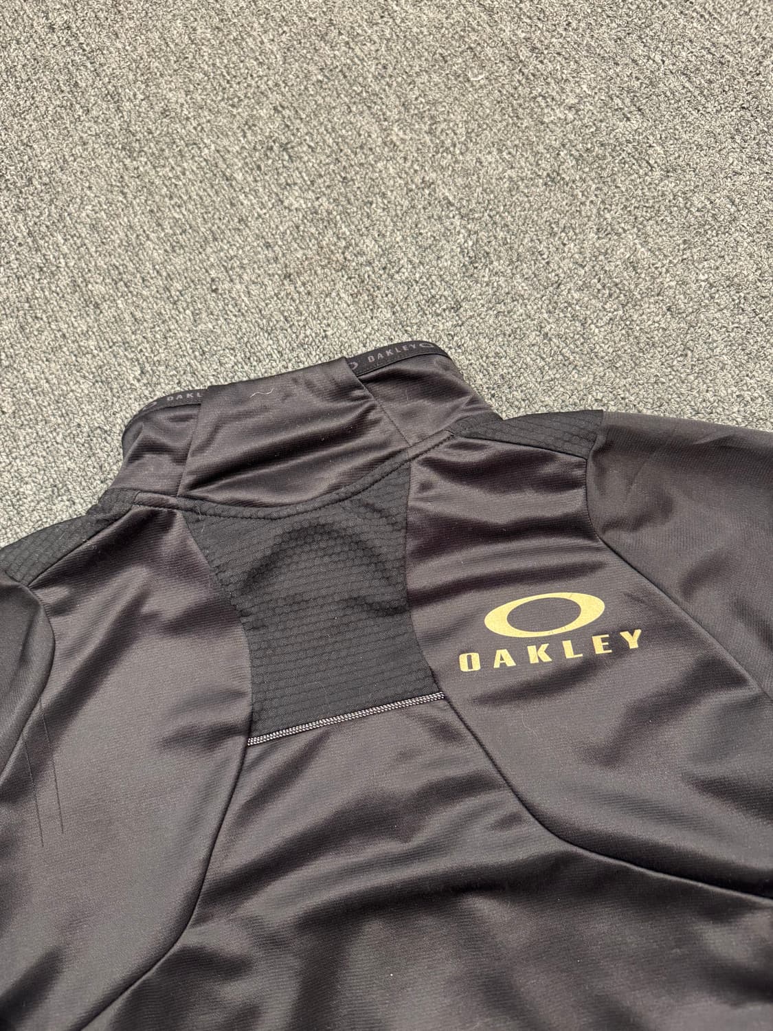 L)오클리 빈티지 검/골 트랙탑 져지 집업 상품이미지5