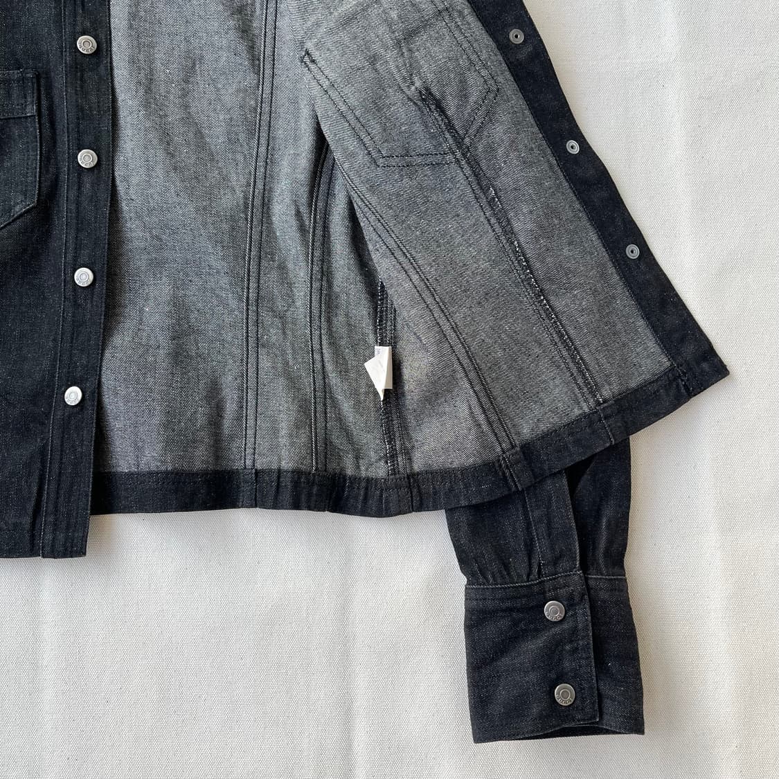 90s 구찌 워시드 데님 셔츠 상품이미지7