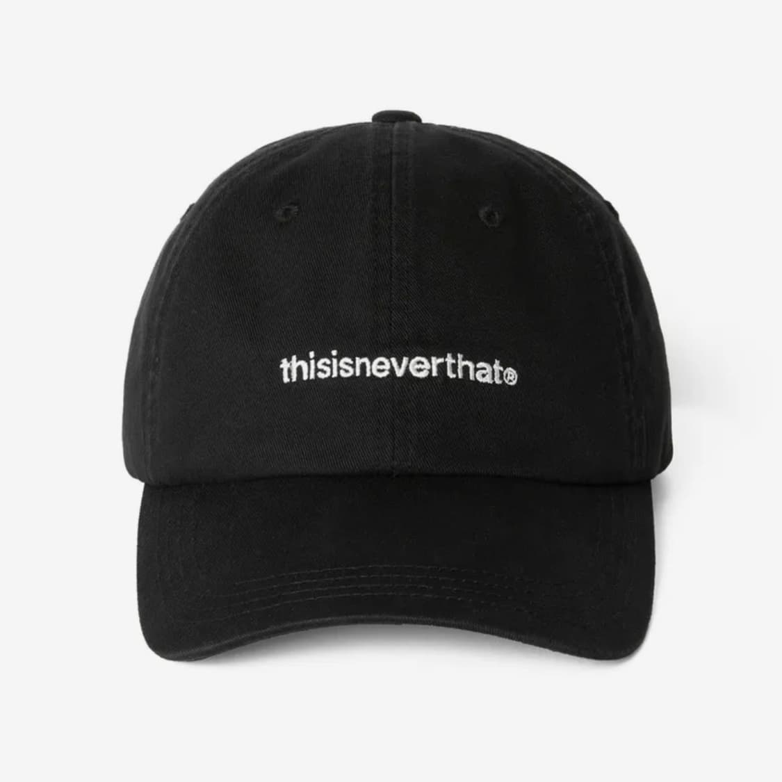 디스이즈네버댓 T LOGO 볼캡 블랙 상품이미지2
