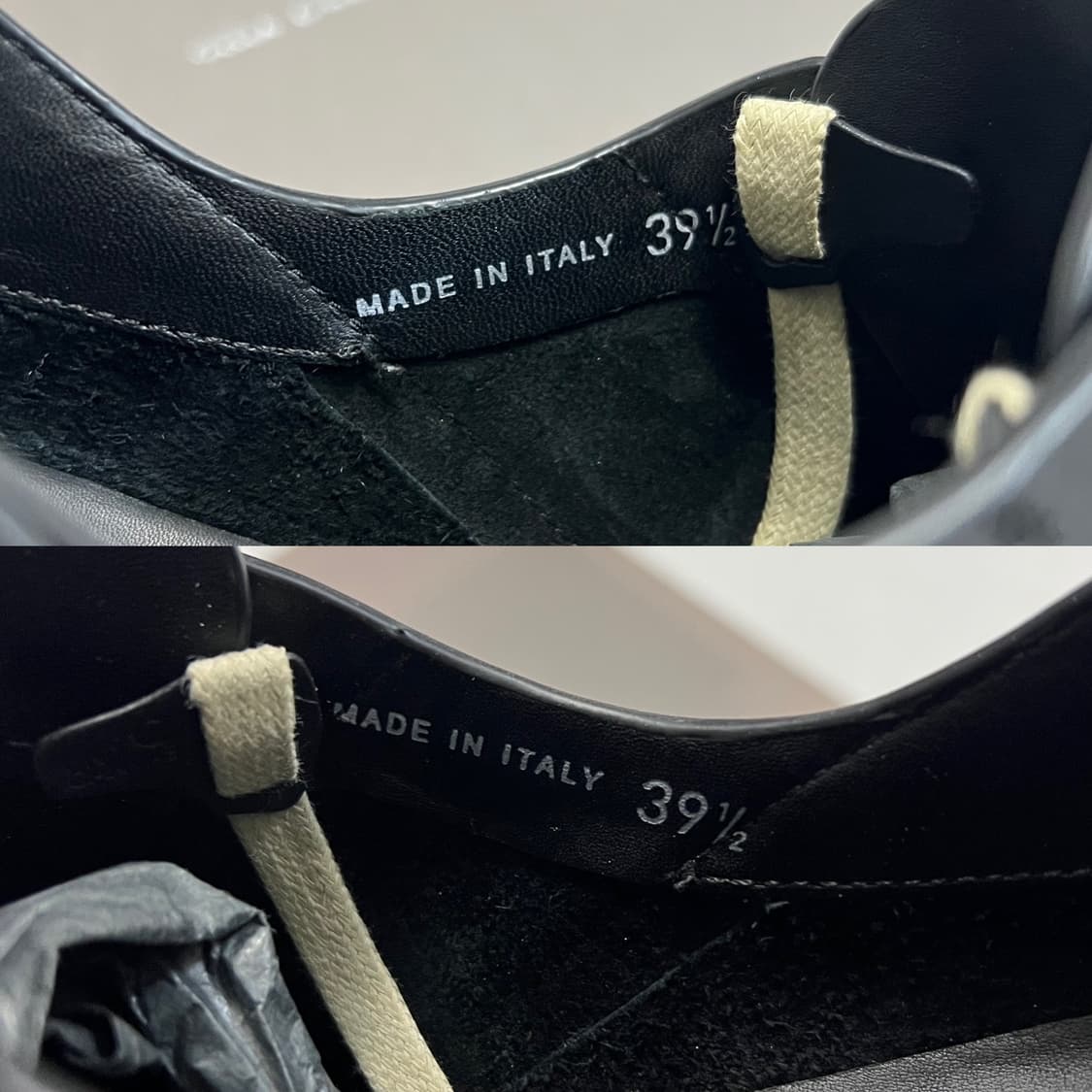 릭오웬스 17SS 지오트레셔 로우 스니커즈 블랙 LBO 상품이미지8