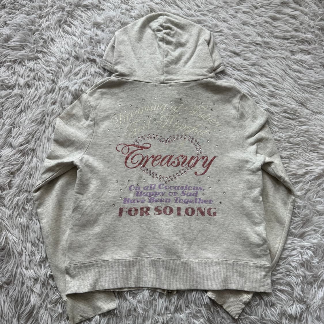 PINKLATTE 일본빈티지 y2k후드집업 러블리 노드 후드집업 S 37 상품이미지4