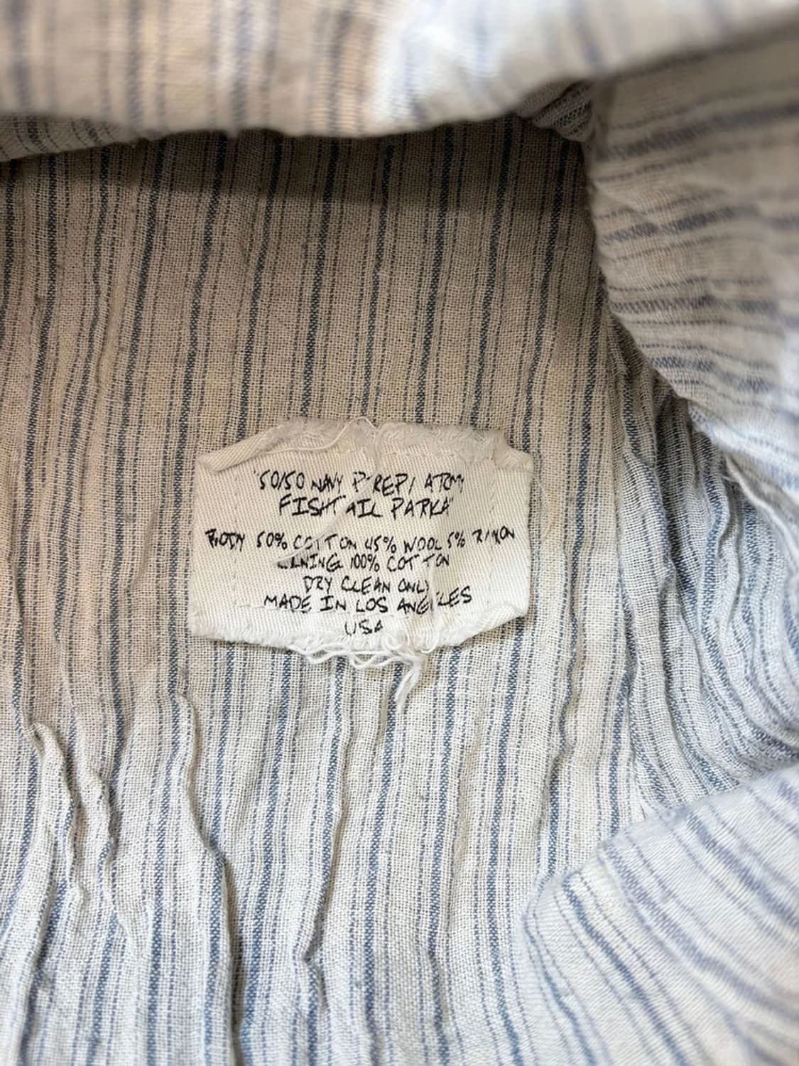 그렉로렌 피그먼트 50/50 배색 사파리 야상 pn6162 상품이미지10