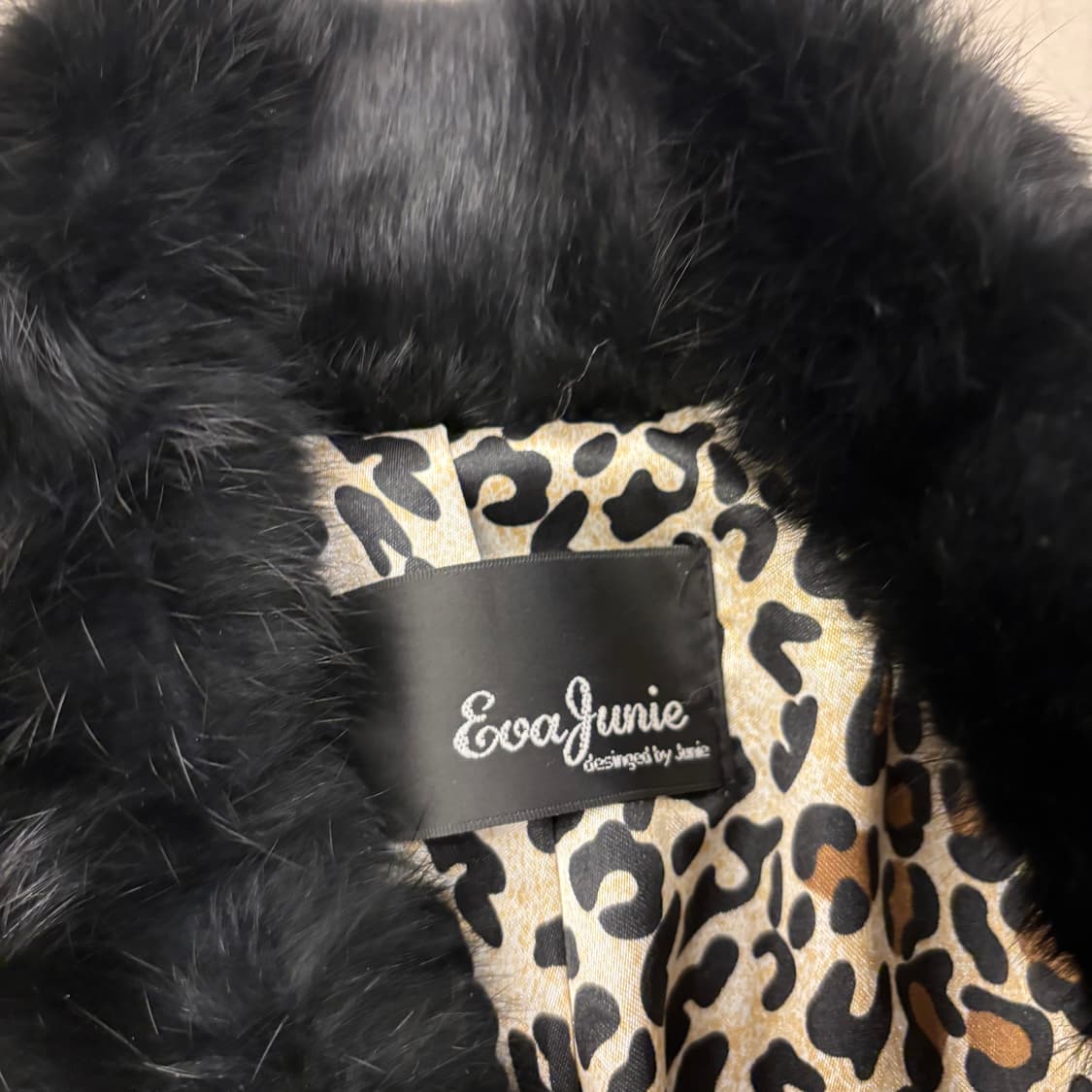 빈티지 토끼털 모피 자켓 상품이미지4