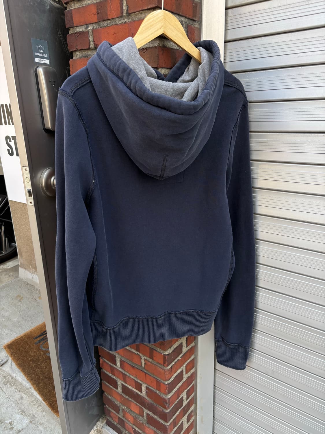 아베크롬비 인디언 자수 네이비 후드티  상품이미지6