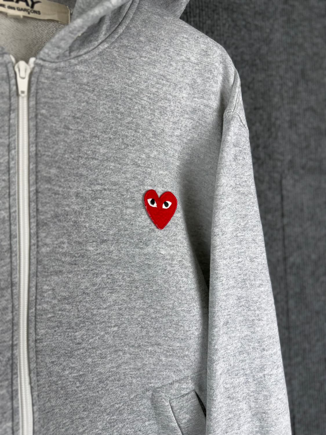 꼼데가르송 플레이 하트와펜 후드집업 상품이미지4