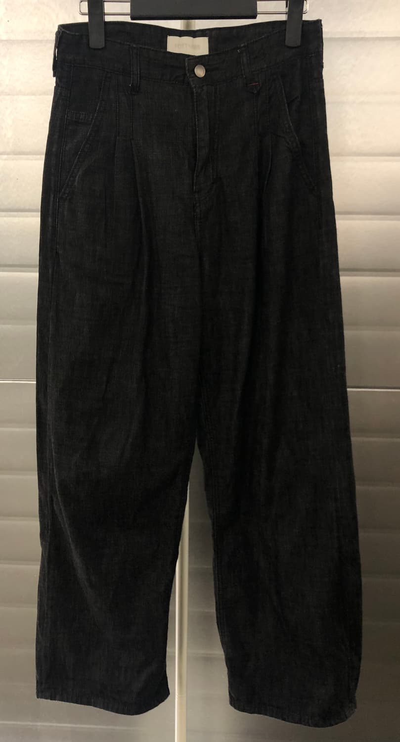 FOTTNERS 블랙 데님 팬츠 S 상품이미지6