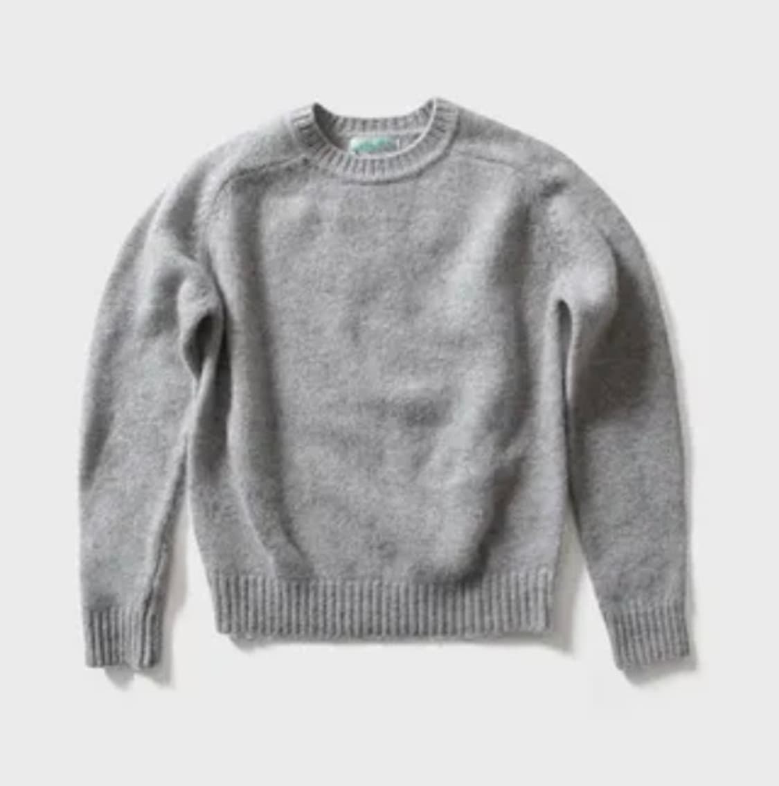 토마스모어 TF3-SW01 새들 라운드 니트 L 상품이미지1