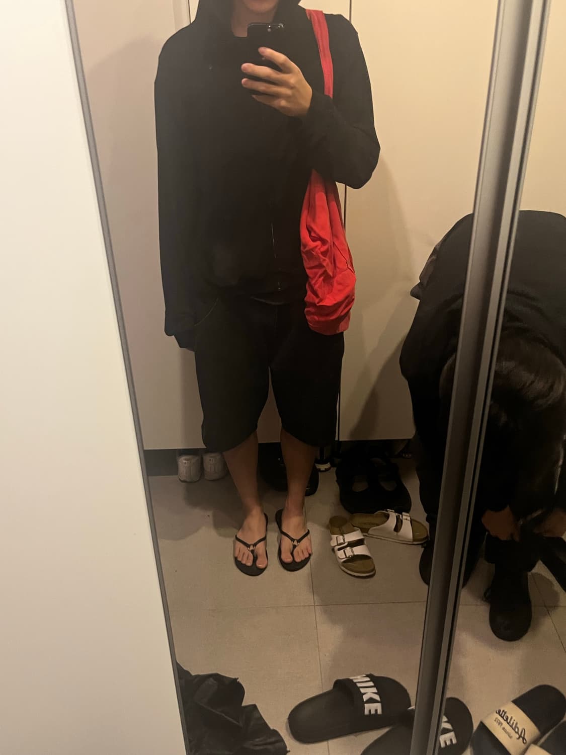 머듈 라운지백 레드 상품이미지4