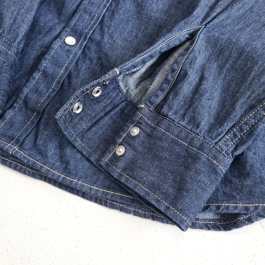 LEVIS 리바이스 웨스턴 데님셔츠 - XL 상품이미지7