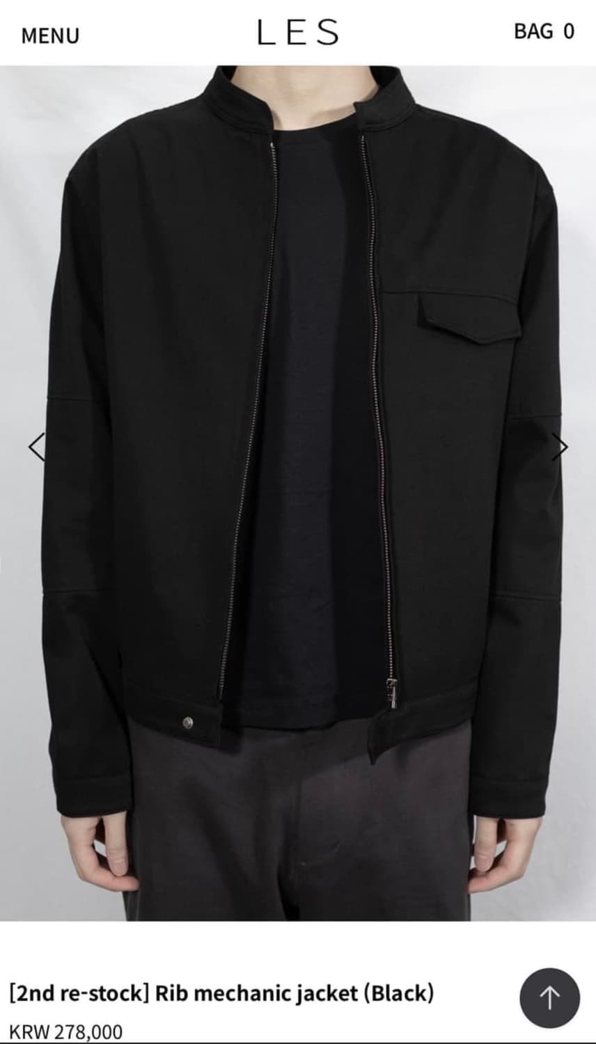 les rib mechanic jacket 1 상품이미지1