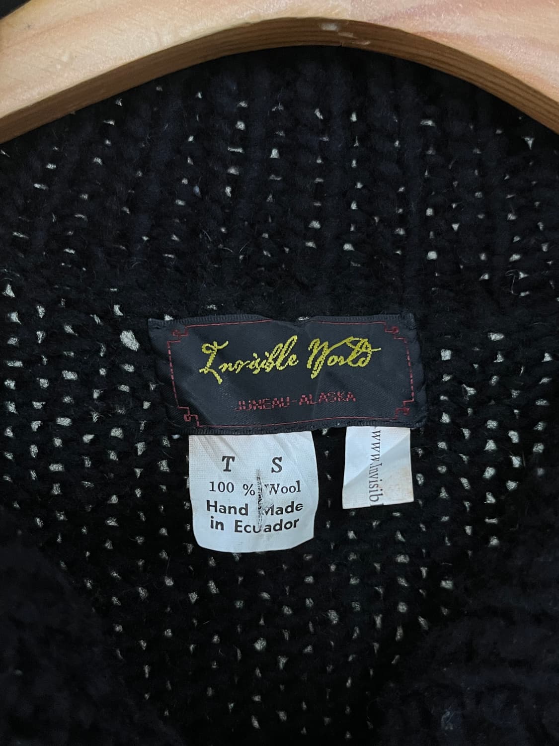 80s VINTAGE KNIT ZIP-UP 상품이미지9