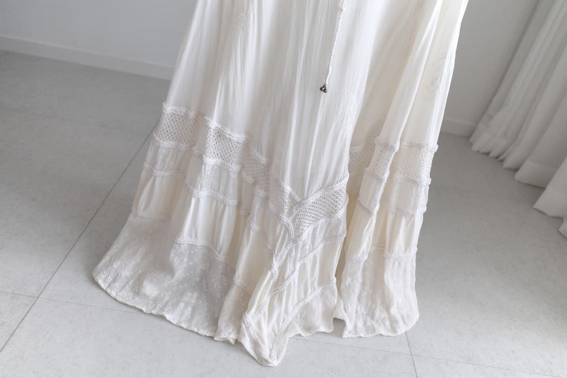 bohemian lace skirt 상품이미지4